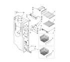 Kenmore Elite 10645432800 freezer liner parts diagram