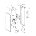 Kenmore Elite 10645429800 refrigerator door parts diagram