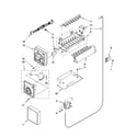 Kenmore Elite 10645429800 icemaker parts, optional parts (not included) diagram