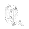 Kenmore Elite 10654784800 refrigerator liner parts diagram