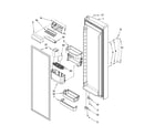 Kenmore Elite 10654793800 refrigerator door parts diagram