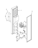 Freezer door parts