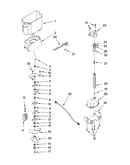 Motor and ice container parts