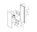 Kenmore Elite 10659964800 refrigerator door parts diagram
