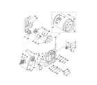 Kenmore 11069532800 bulkhead parts, optional parts (not included) diagram