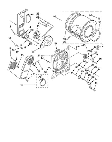 Bulkhead parts, optional parts (not included)