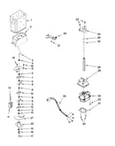 Motor and ice container parts