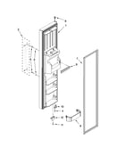 Freezer door parts