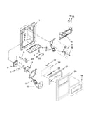 Dispenser front parts