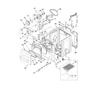 Kenmore Elite 11078082701 cabinet parts diagram