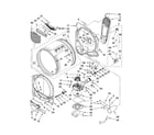 Kenmore Elite 11078082701 bulkhead parts diagram