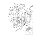 Kenmore Elite 11077042601 cabinet parts diagram