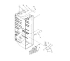 Kenmore 10658273800 refrigerator liner parts diagram