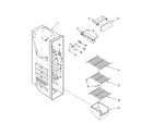 Kenmore 10658323800 freezer liner parts diagram