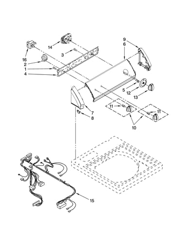Control panel parts