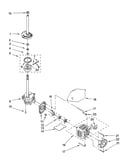 Brake, clutch, gearcase, motor and pump parts