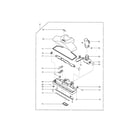 Kenmore 72124195500 power head assembly diagram