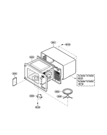 Oven cavity