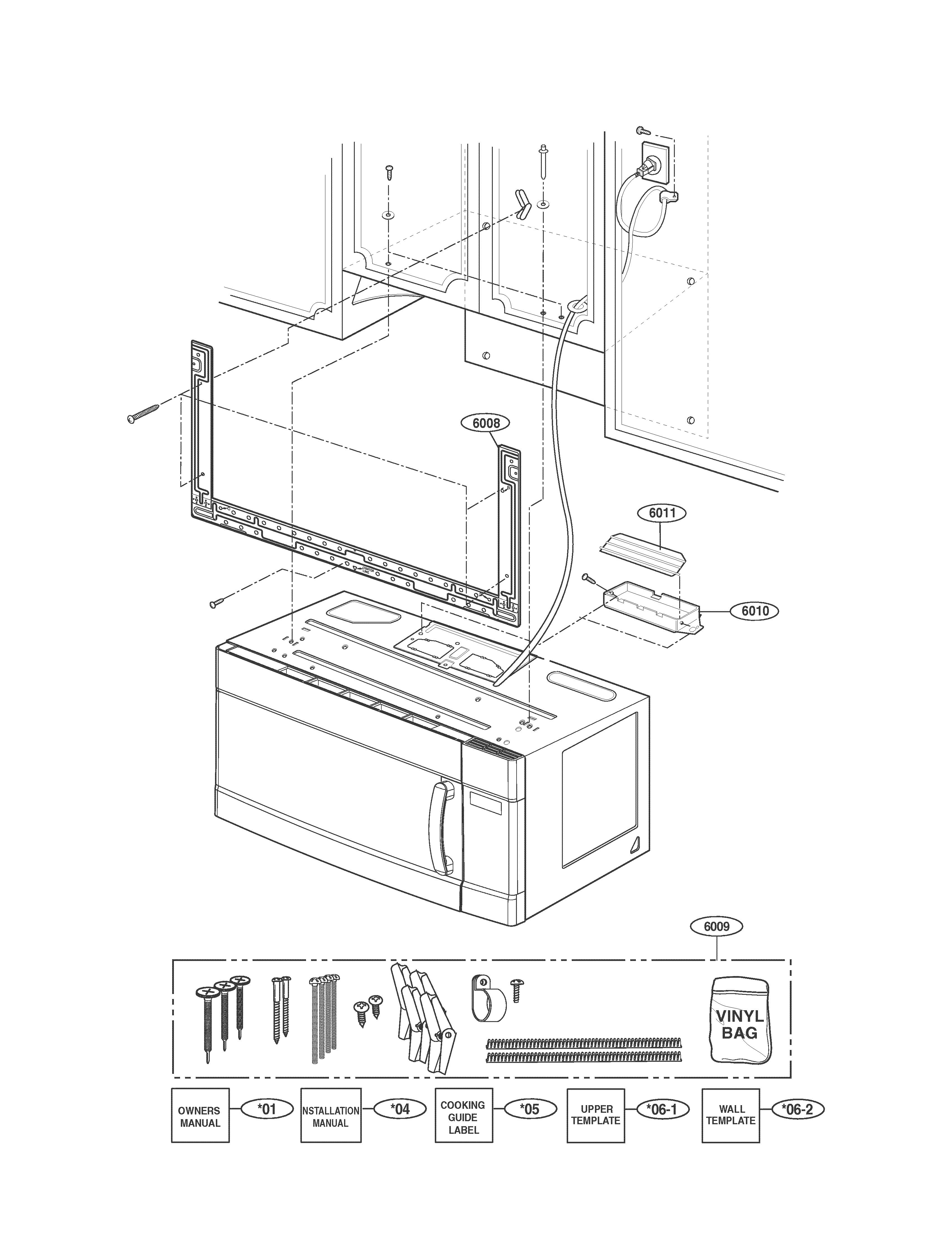 Installation parts