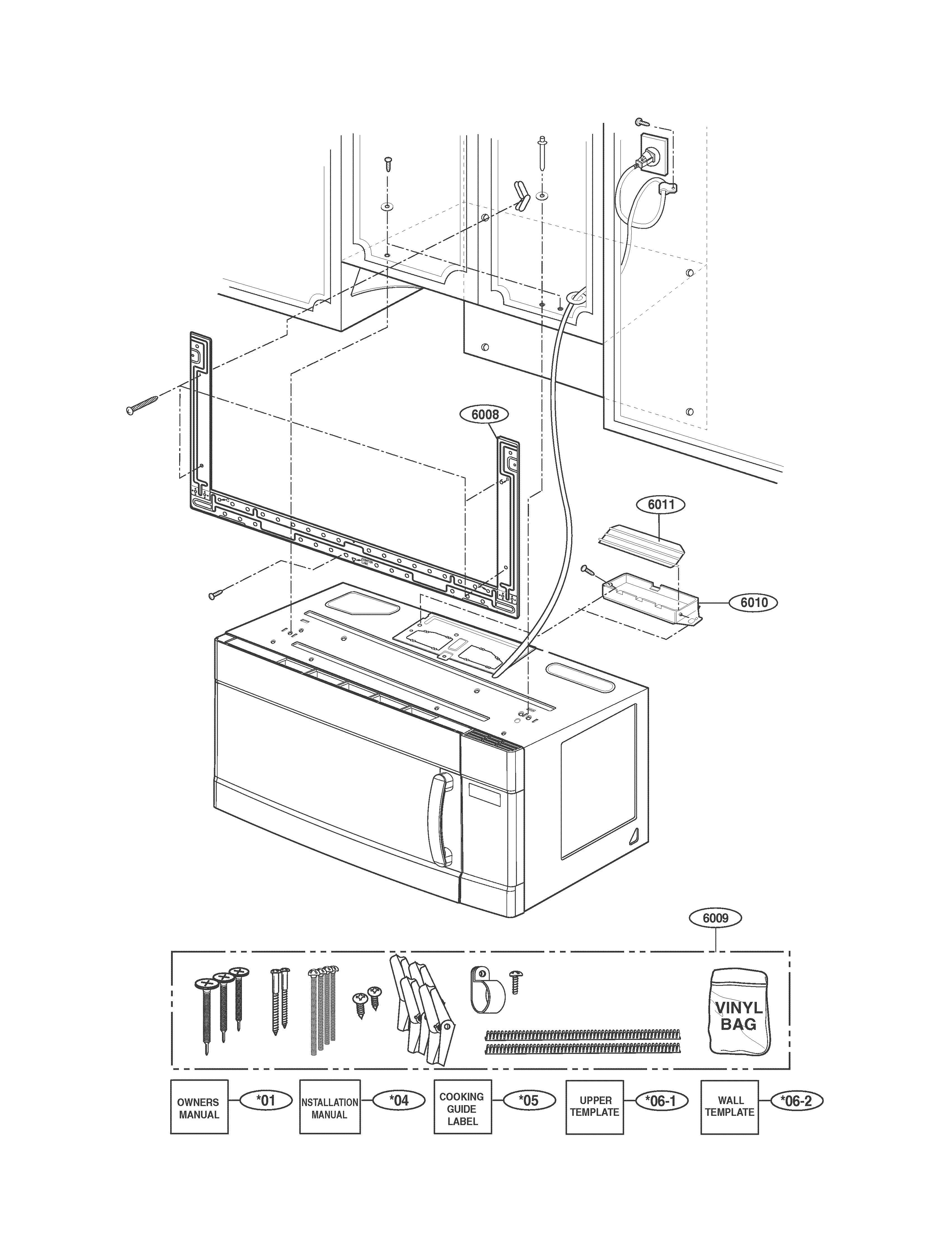 Installation parts