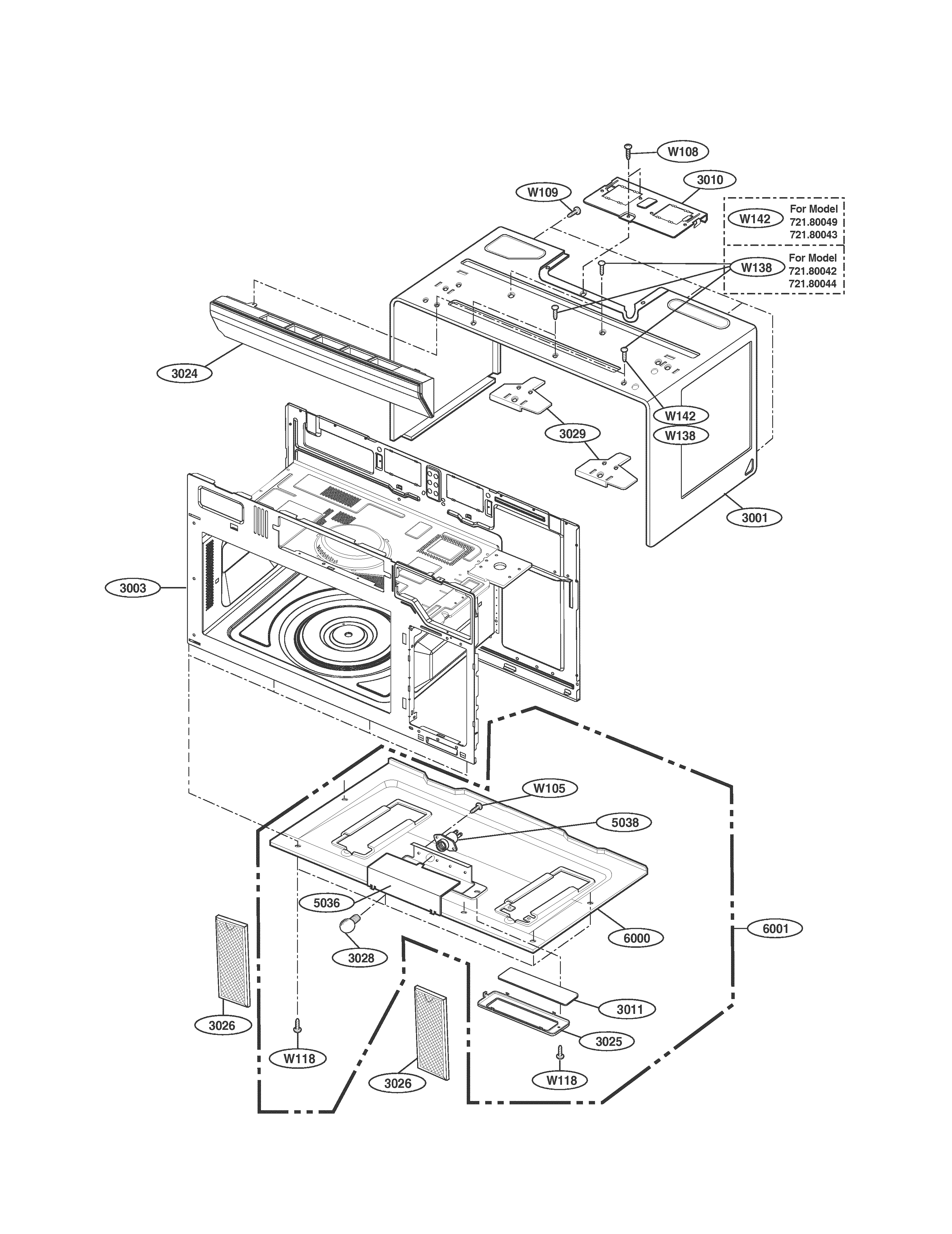 Oven cavity