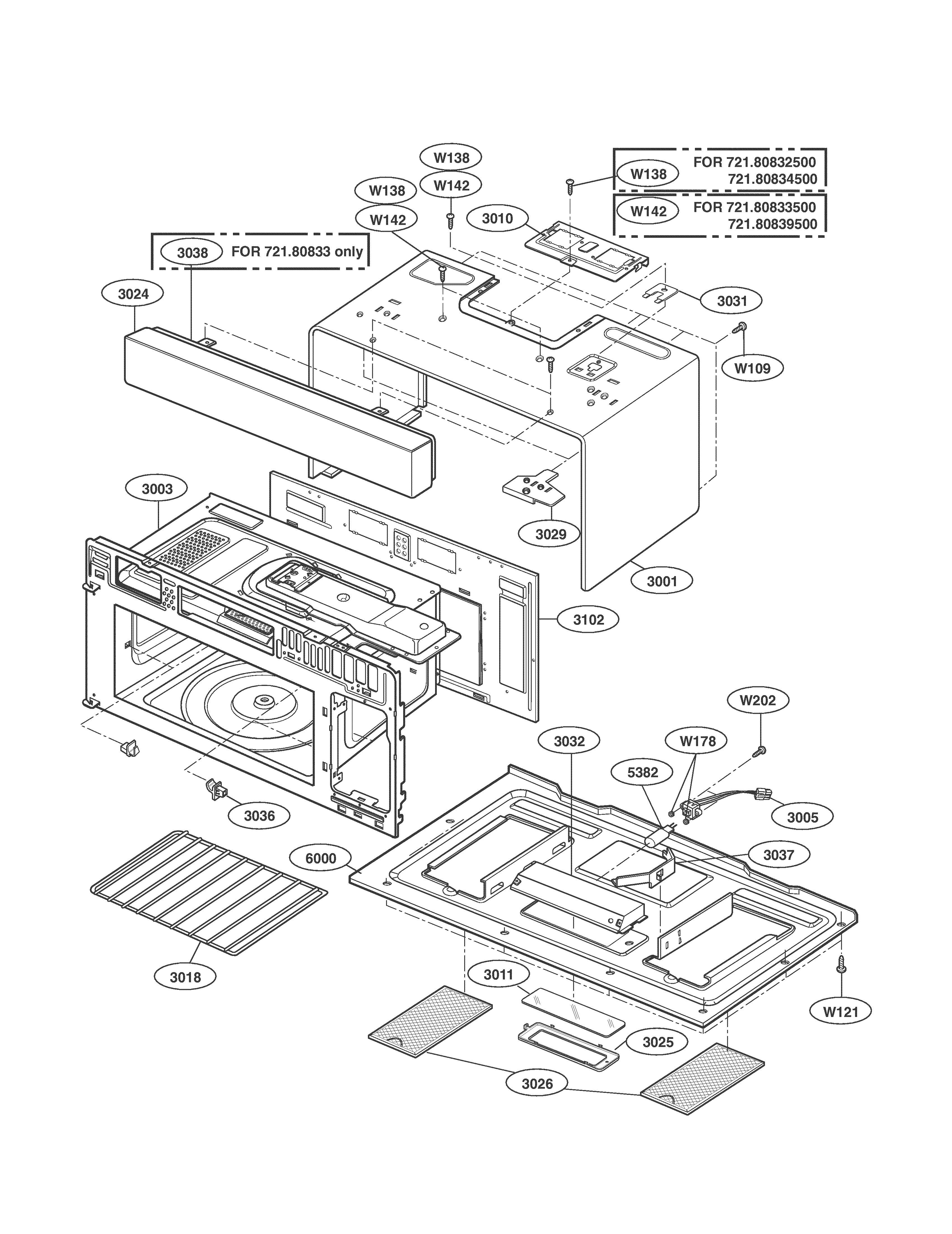 OVEN CAVITY