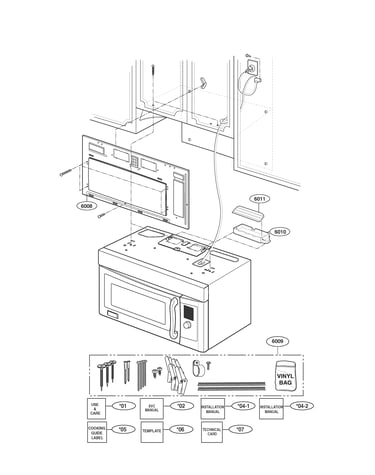 Installation parts