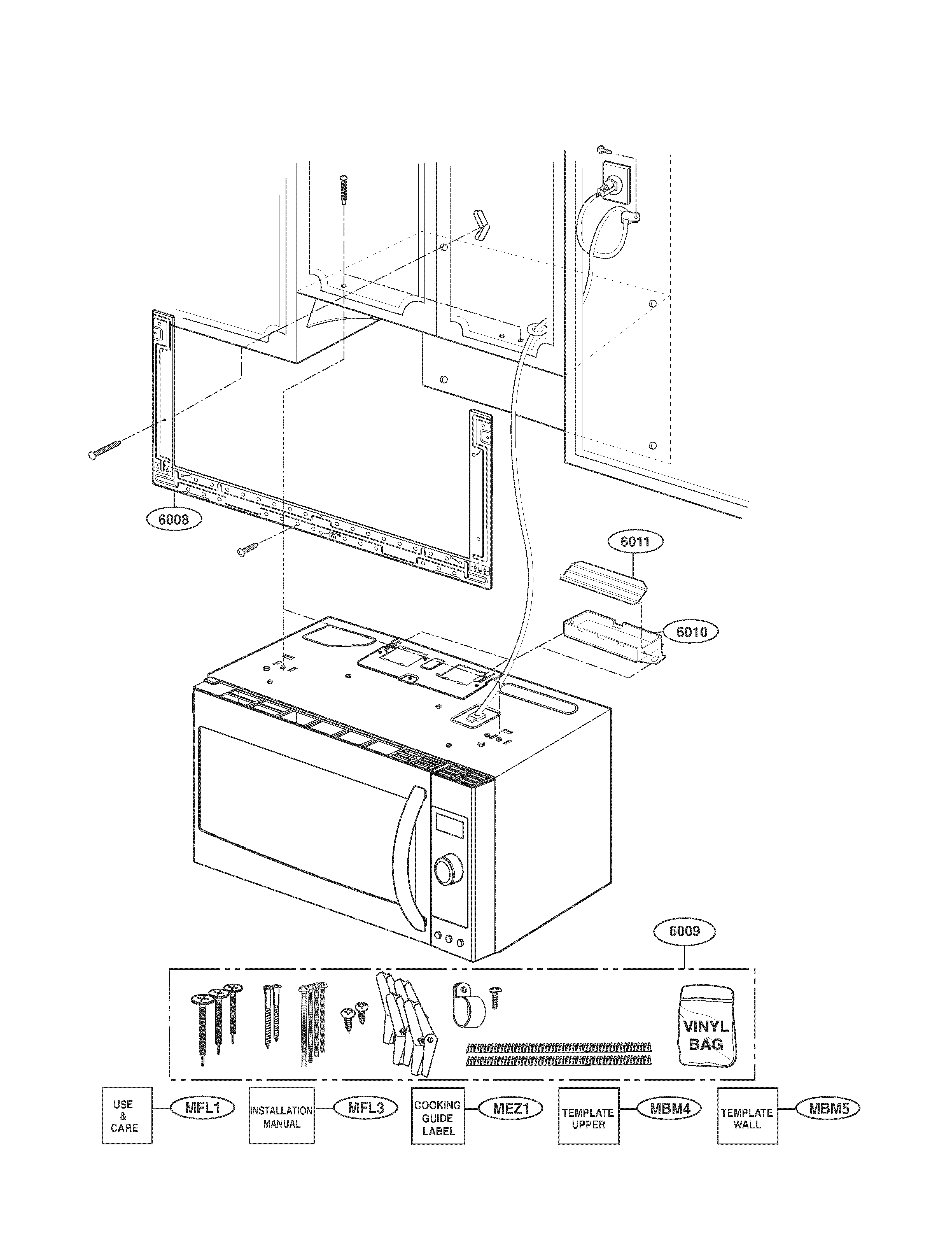 Installation parts