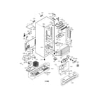 Kenmore 79565002402 case diagram