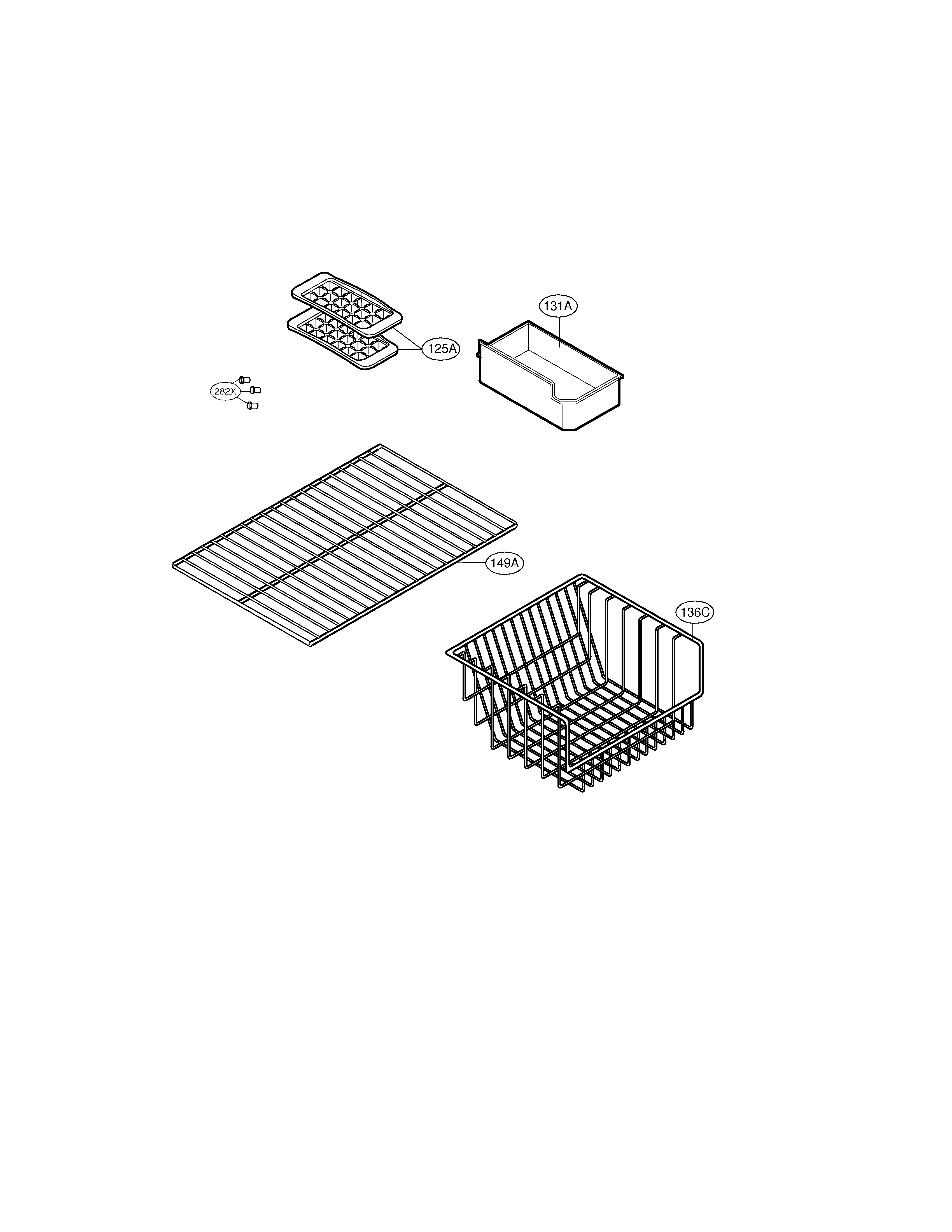 Freezer parts