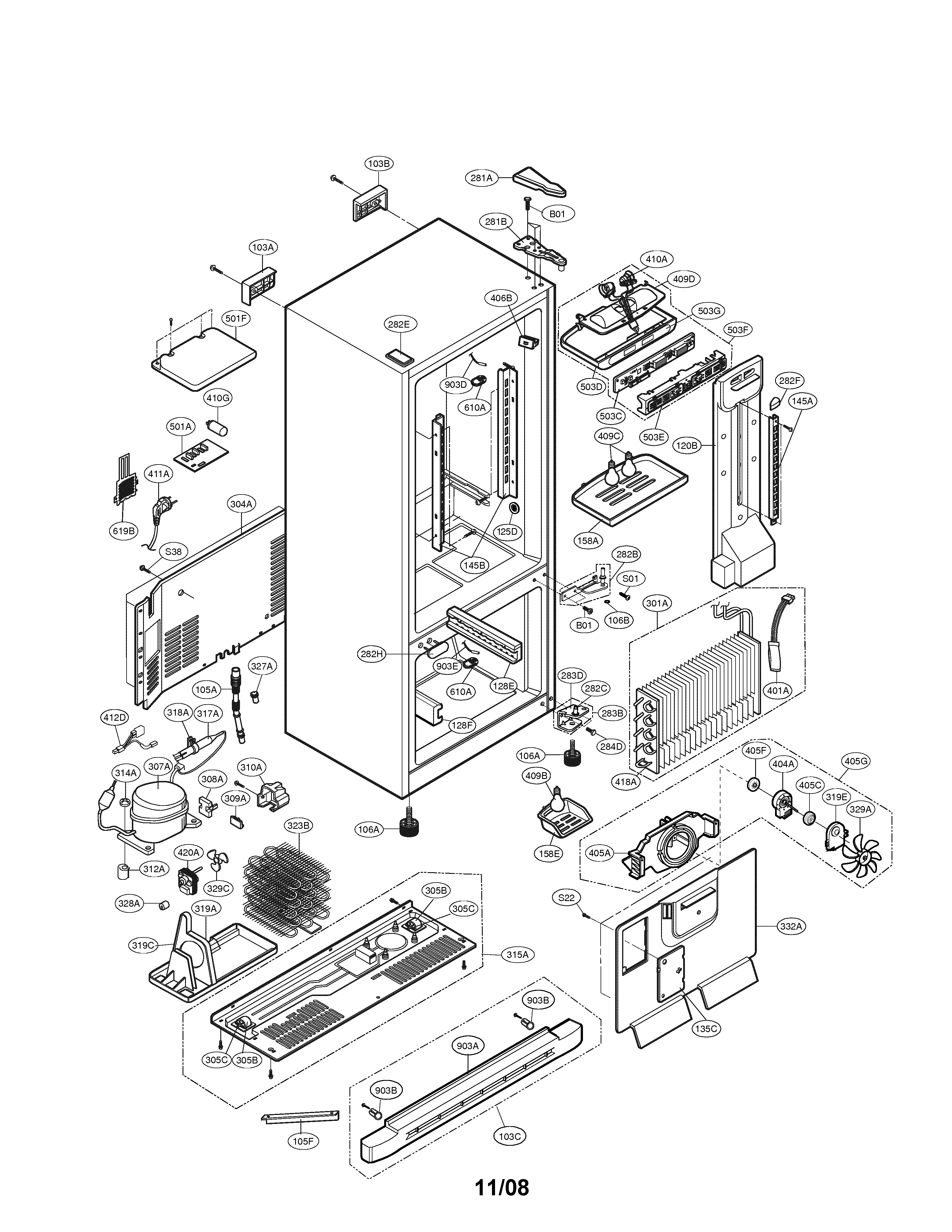 Case parts