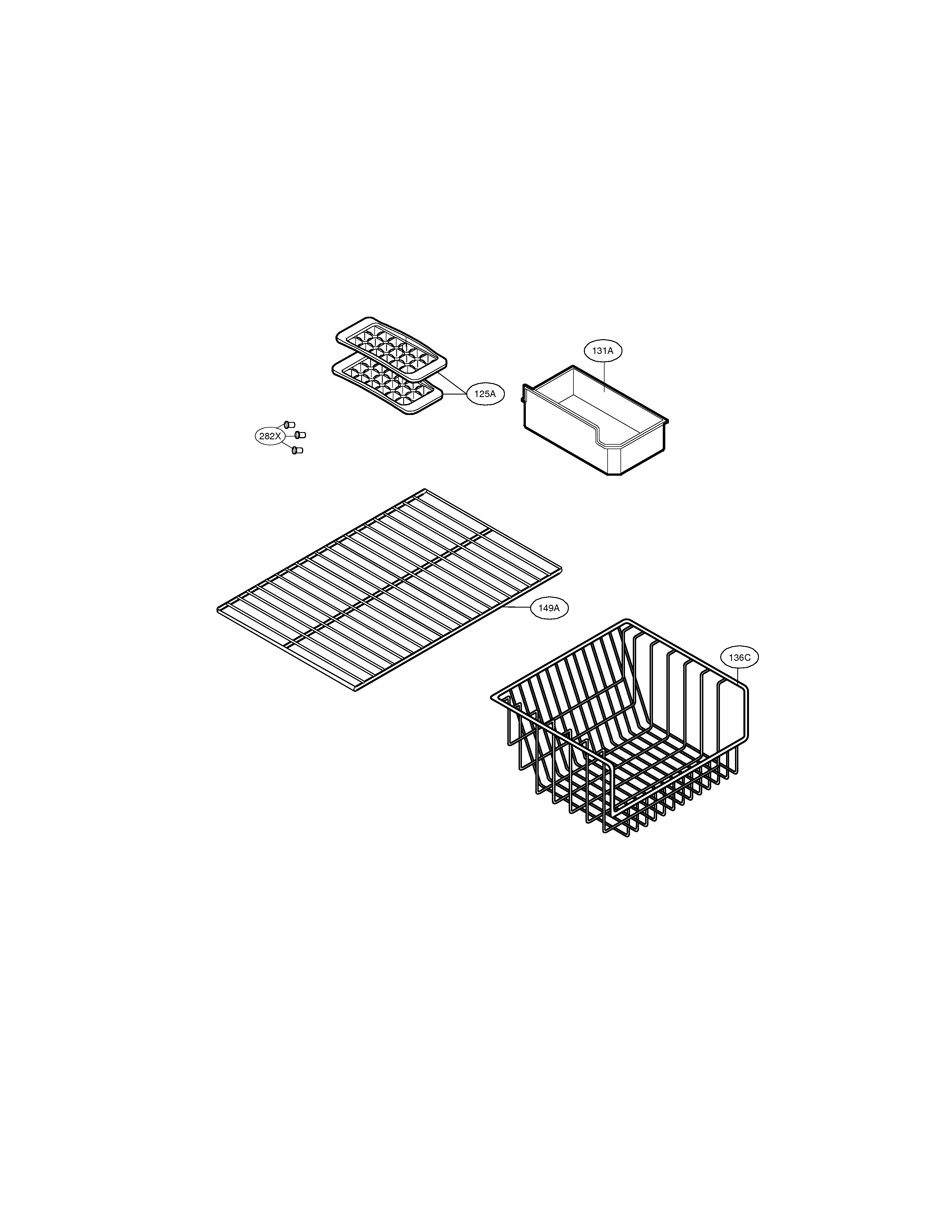 Freezer parts