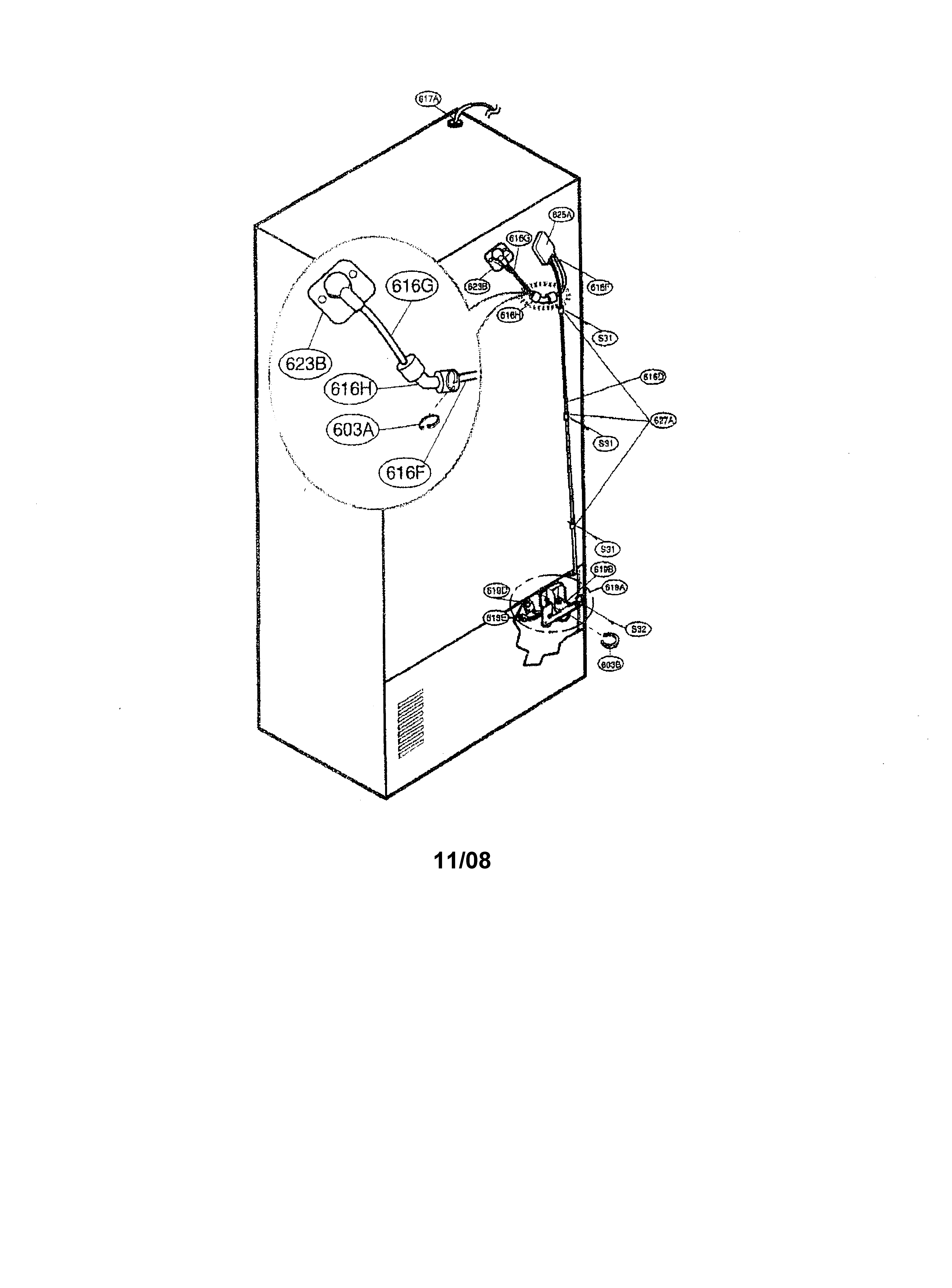 Valve & water tubes