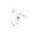 Kenmore 79578406800 dispenser diagram