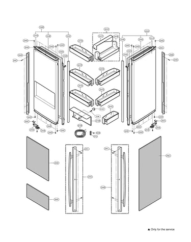 Refrigerator doors