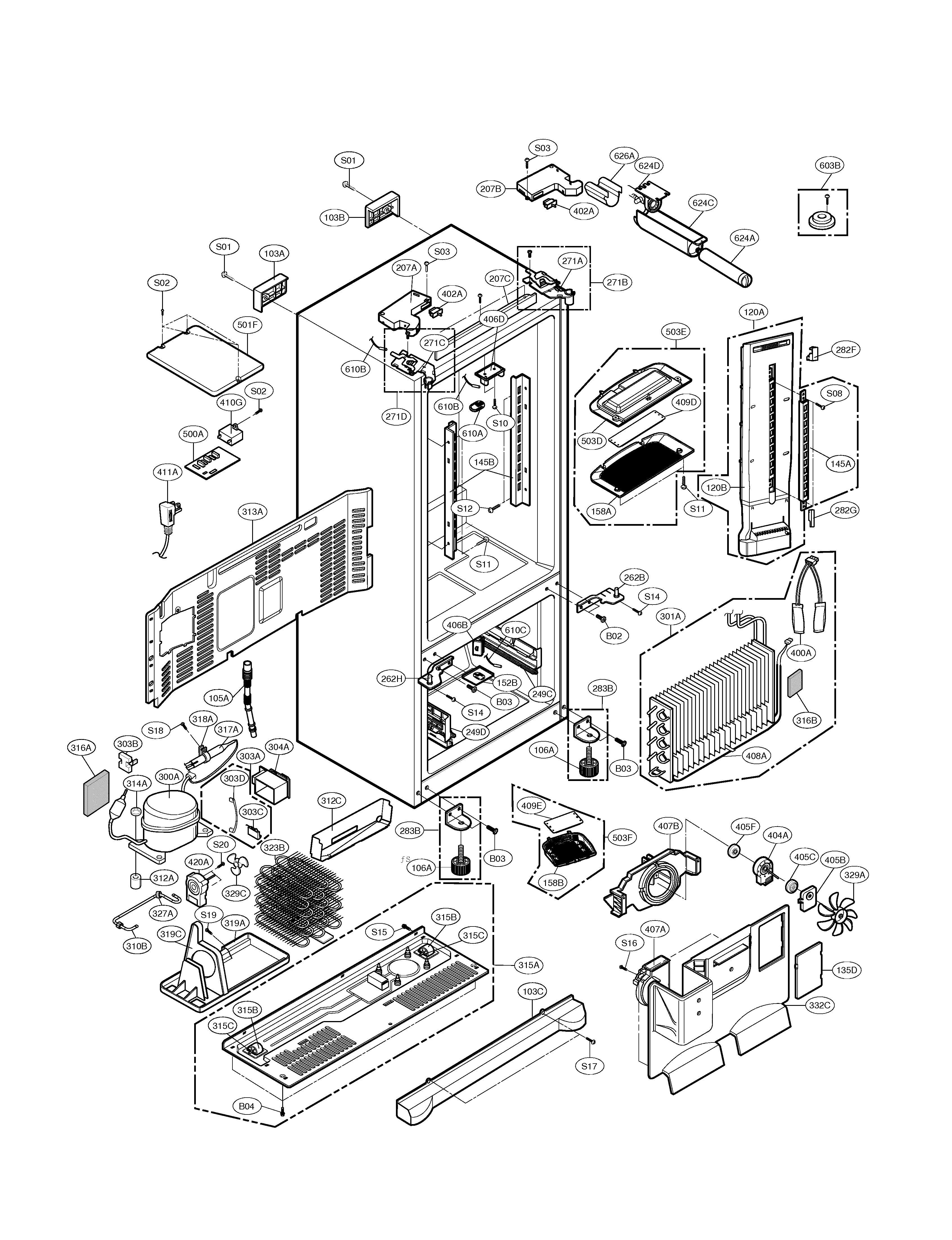 Case parts