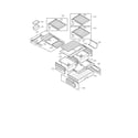 Kenmore Elite 79578762800 refrigerator parts diagram