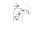 Kenmore Elite 79578762800 dispenser diagram