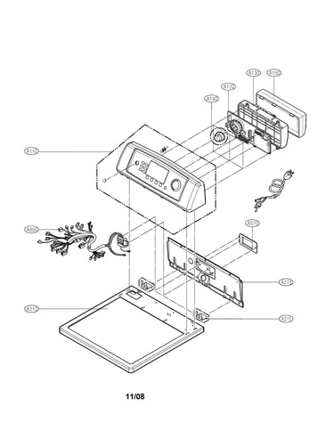 Control panel & plate assembly