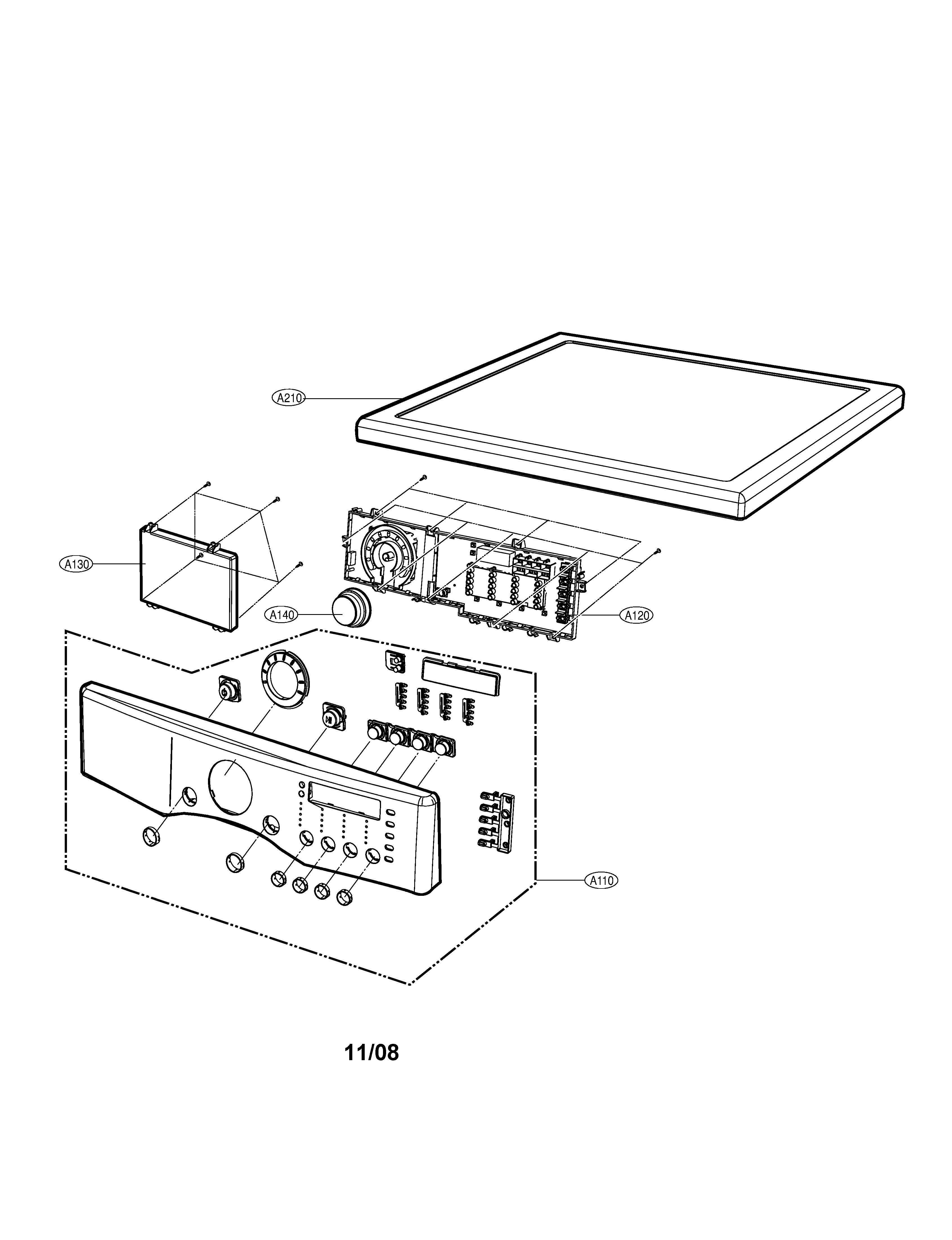 CONTROL PANEL AND PLATE