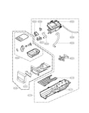 Panel drawer & guide assembly