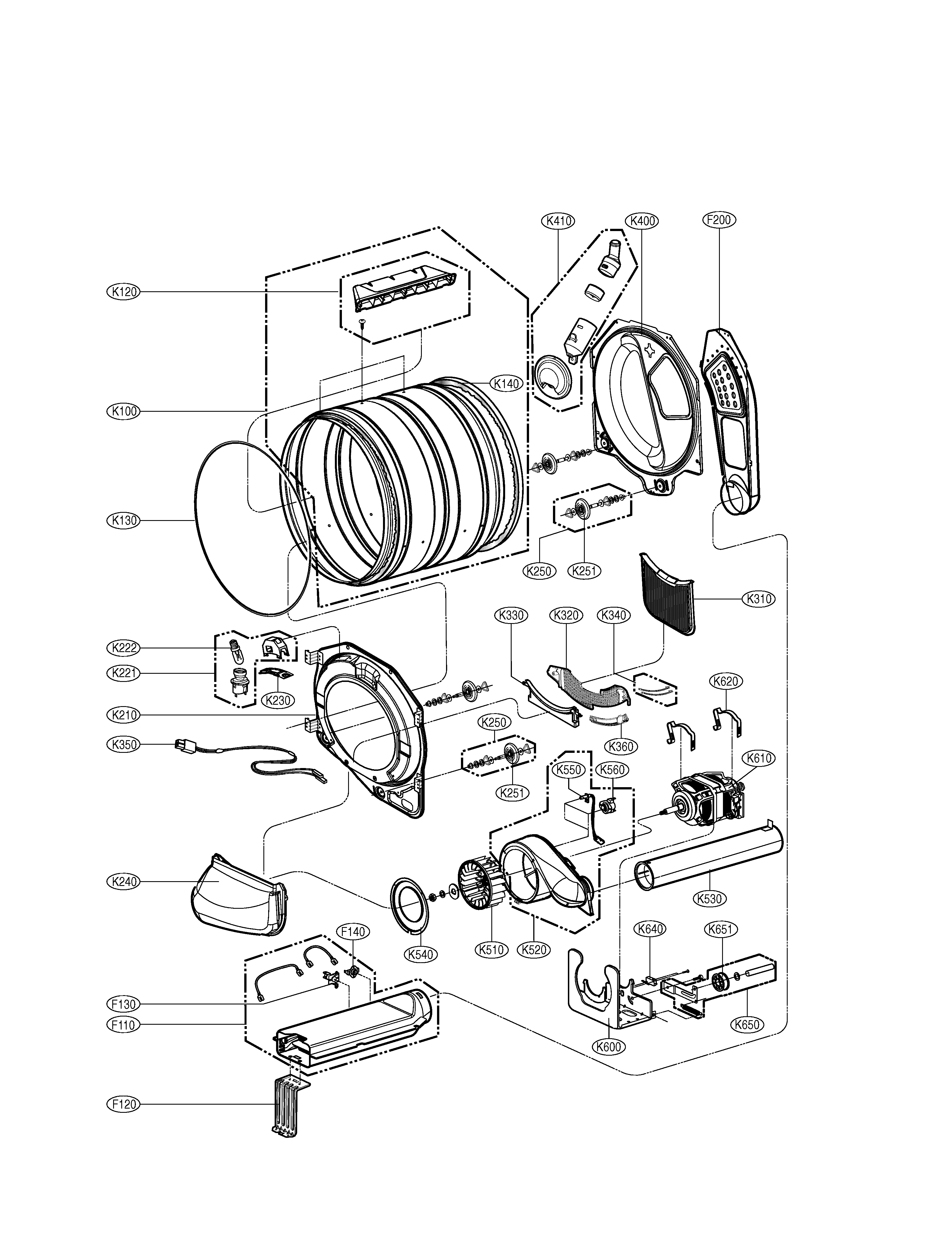 Drum & motor