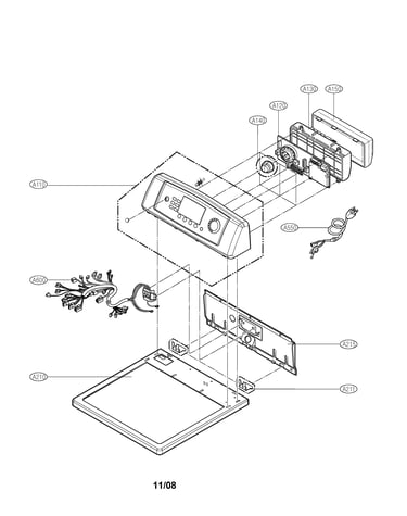 Control panel & plate assembly