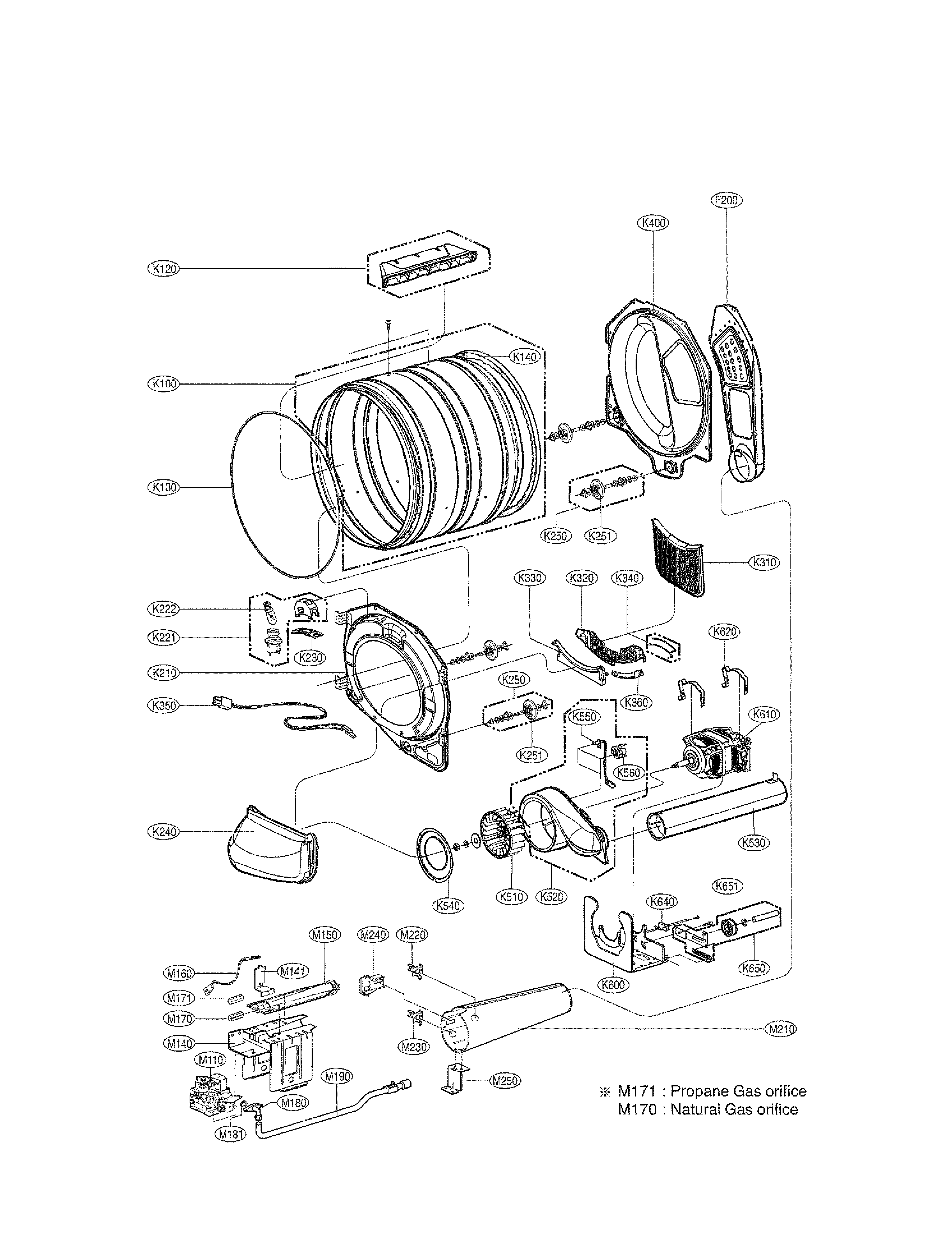Drum & motor