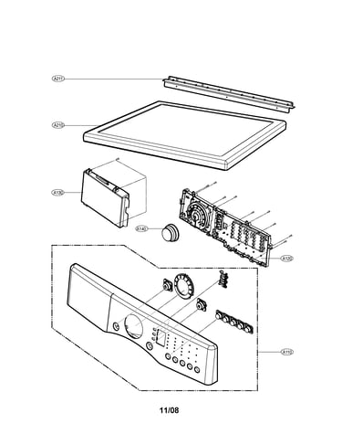 Control panel & plate assembly
