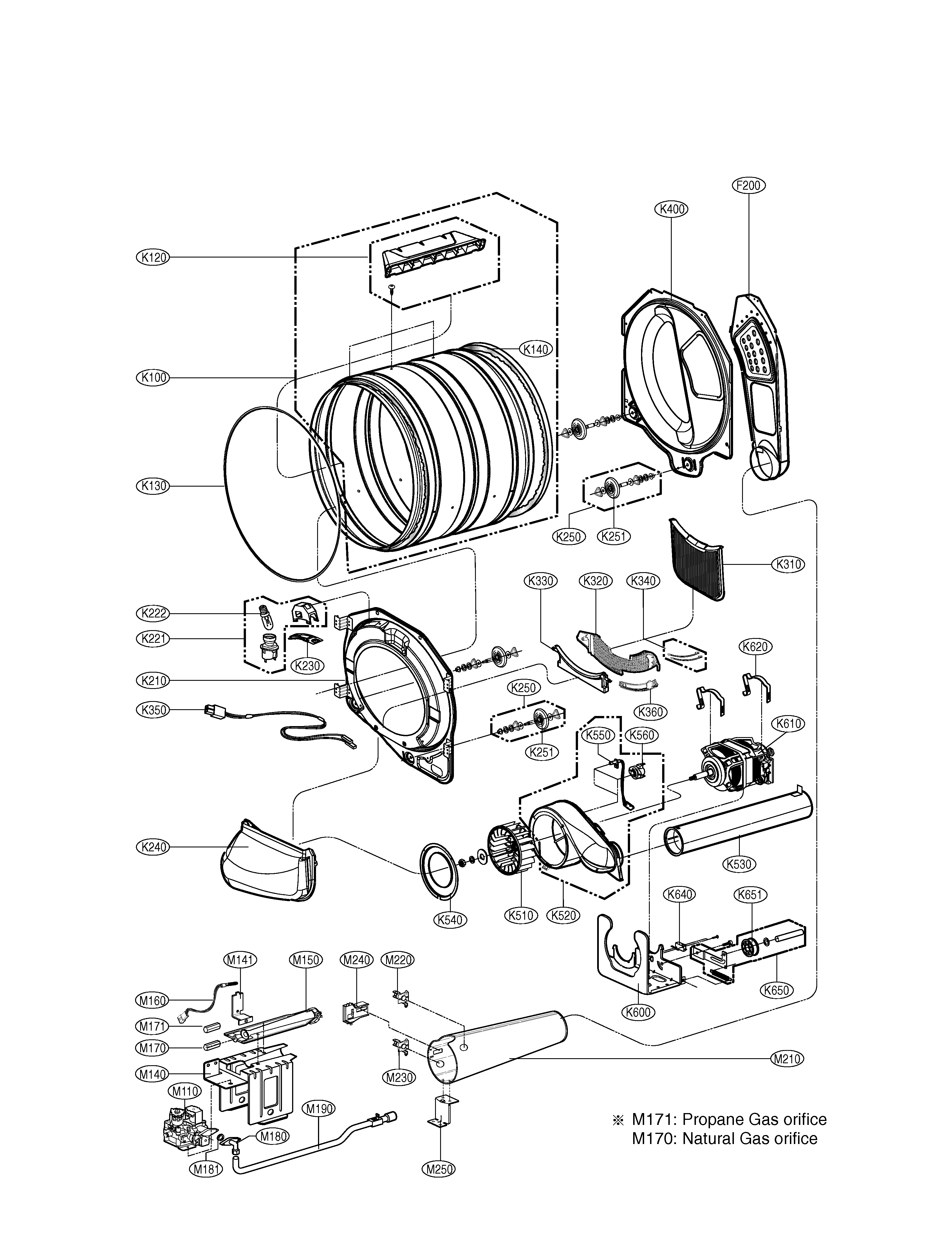 Drum & motor