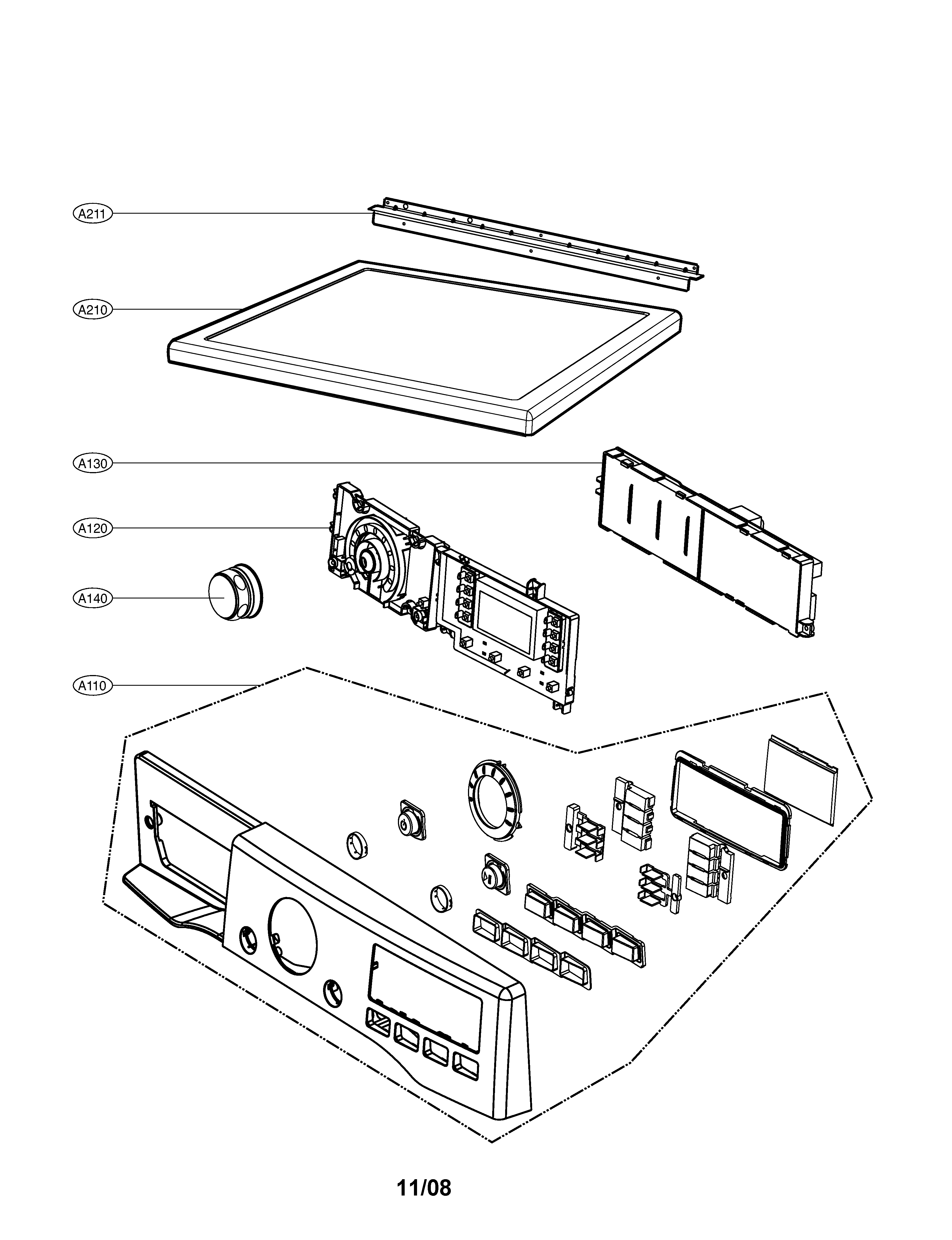 CONTROL PANEL & PLATE