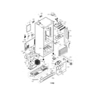 LG LFC23760ST/00 case parts diagram