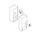 LG LFC23760ST/00 ice and water maker diagram
