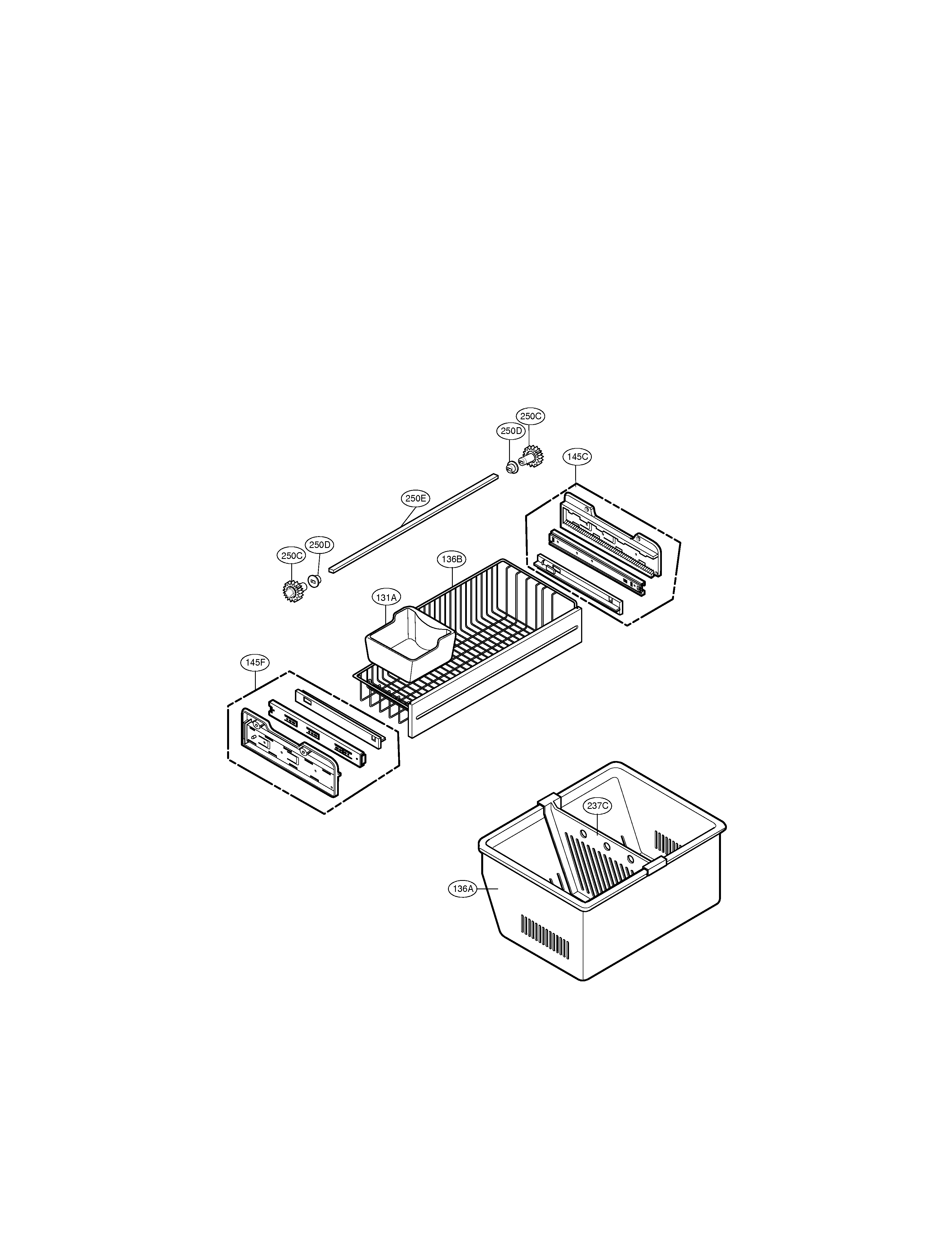 Freezer parts